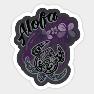 Samoan Alofa Spirit Badge Sticker